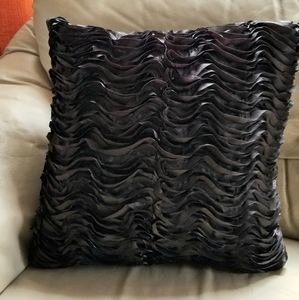 Silky Wavy Textured Pillow